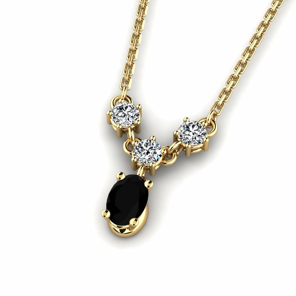 Nature Black Sapphire Necklace