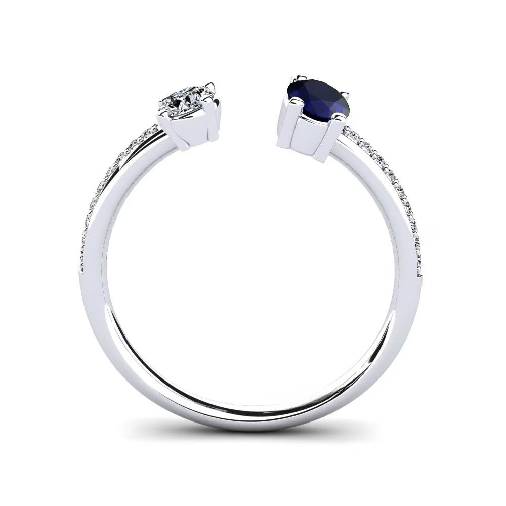 Toi Et Toi Nature Sapphire Ring