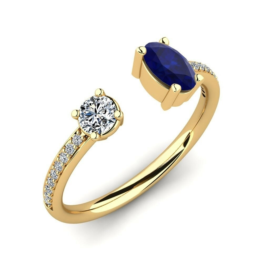 Toi Et Toi Nature Sapphire Ring