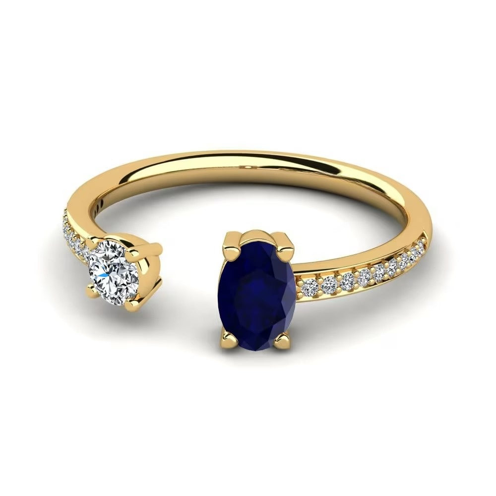 Toi Et Toi Nature Sapphire Ring