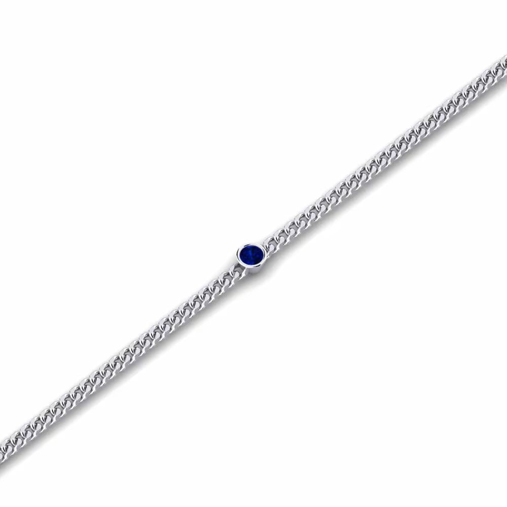 Nature Blue Sapphire Bracelet 3.0 mm