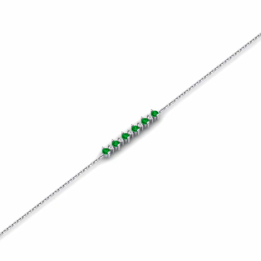 Nature Emerald Bracelet From Kalosgem