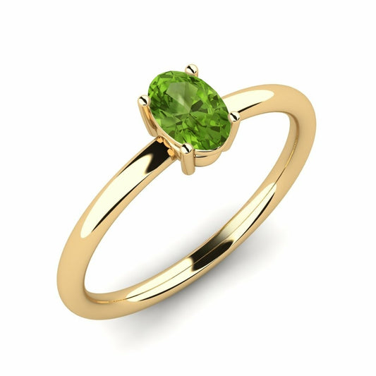 Nature Solitaire Nature Peridot Ring