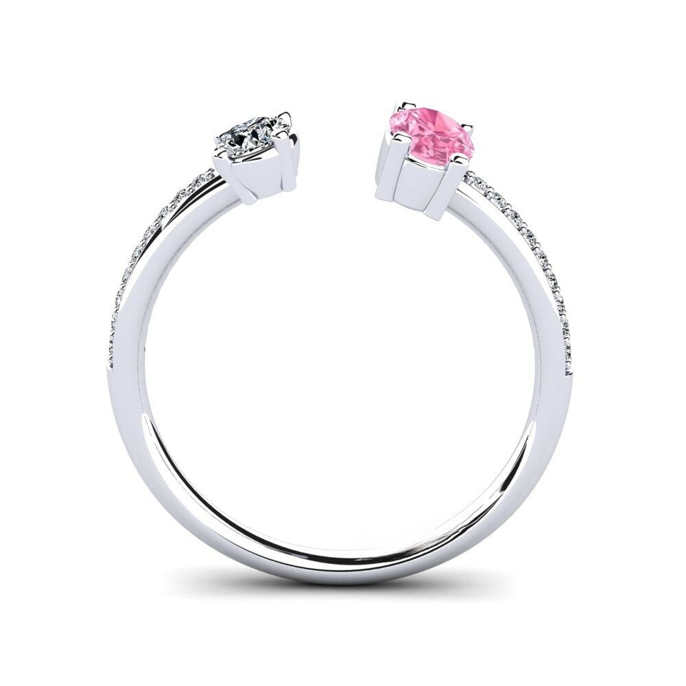 Toi Et Toi Nature Pink Sapphire Ring