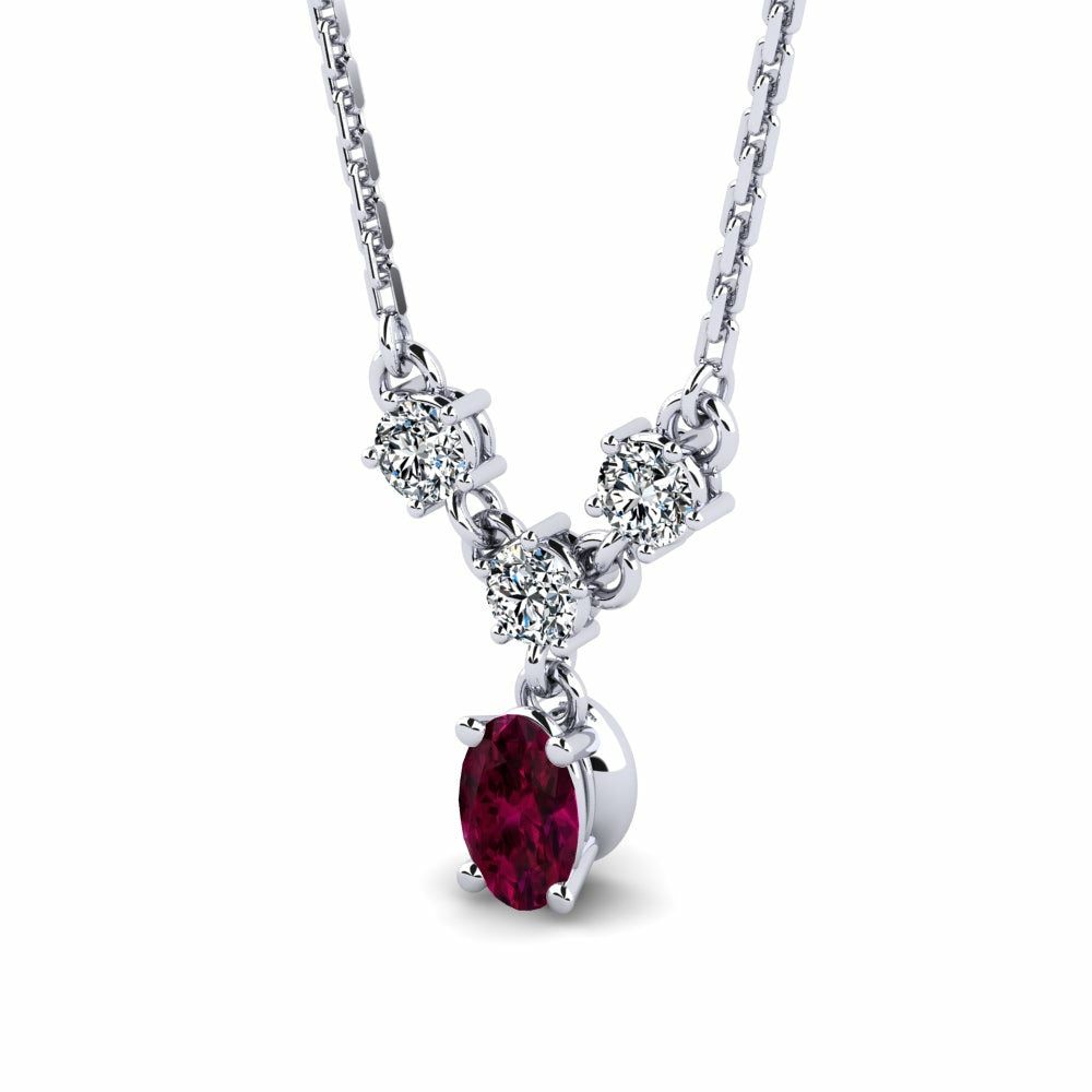 Nature Ruby Necklace