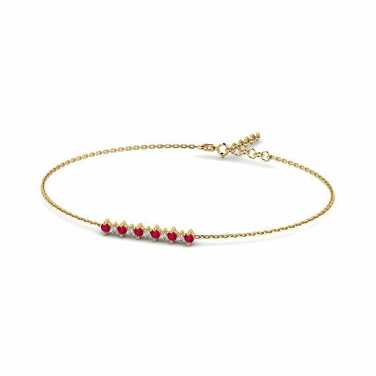 Nature Ruby Bracelet From Kalosgem