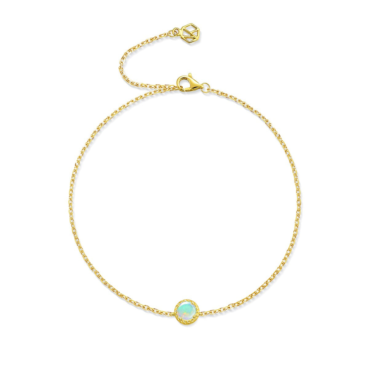 October Birthstone Opal Bracelet