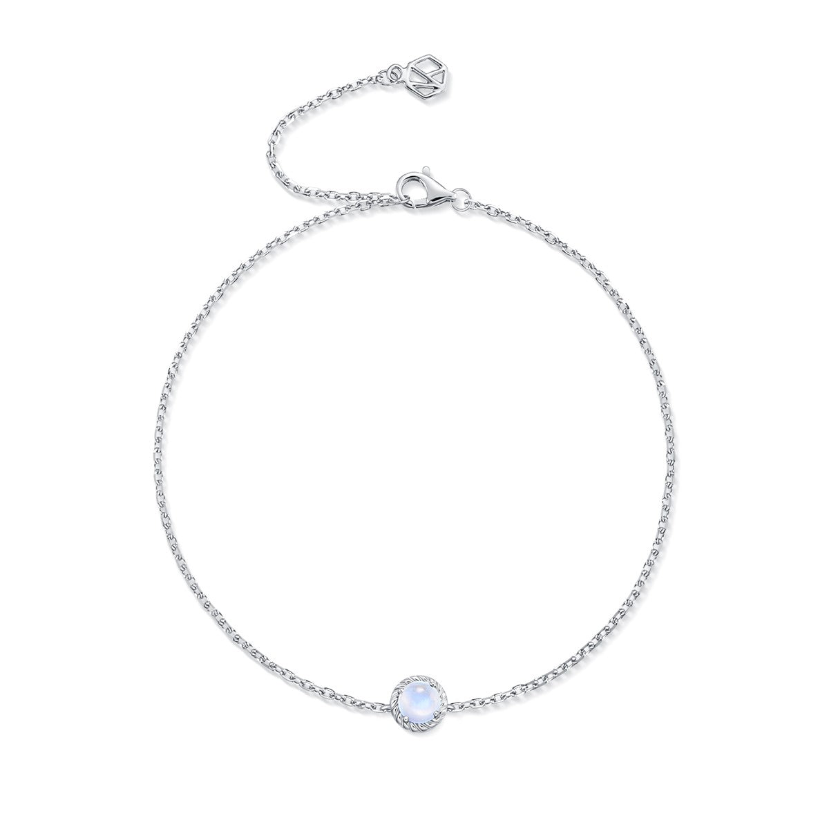 June Birthstone Moonstone Bracelet