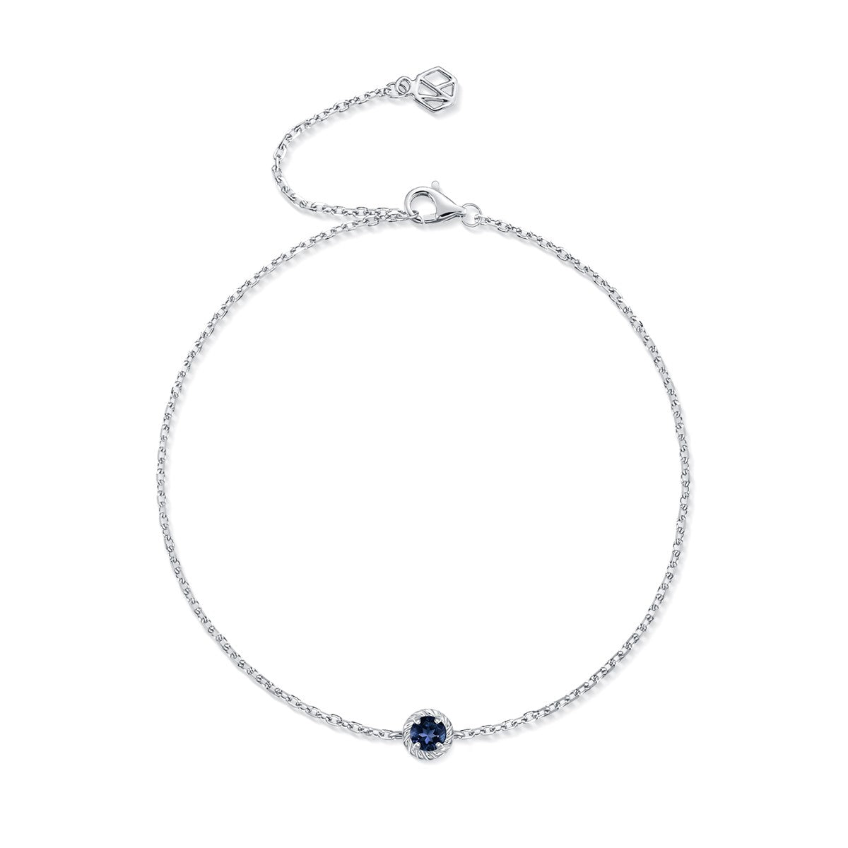 September Birthstone Sapphire Bracelet