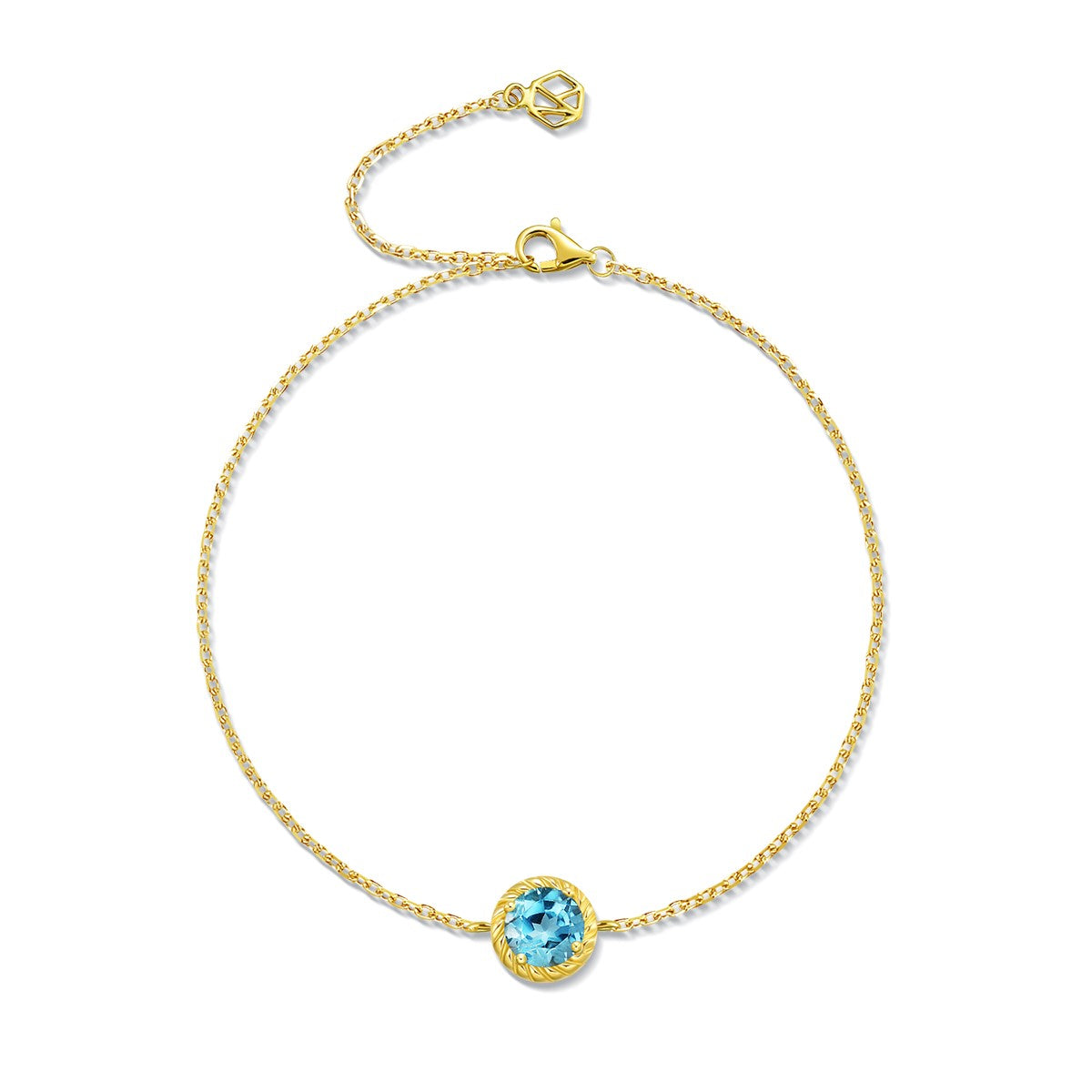 November Birthstone Topaz Bracelet