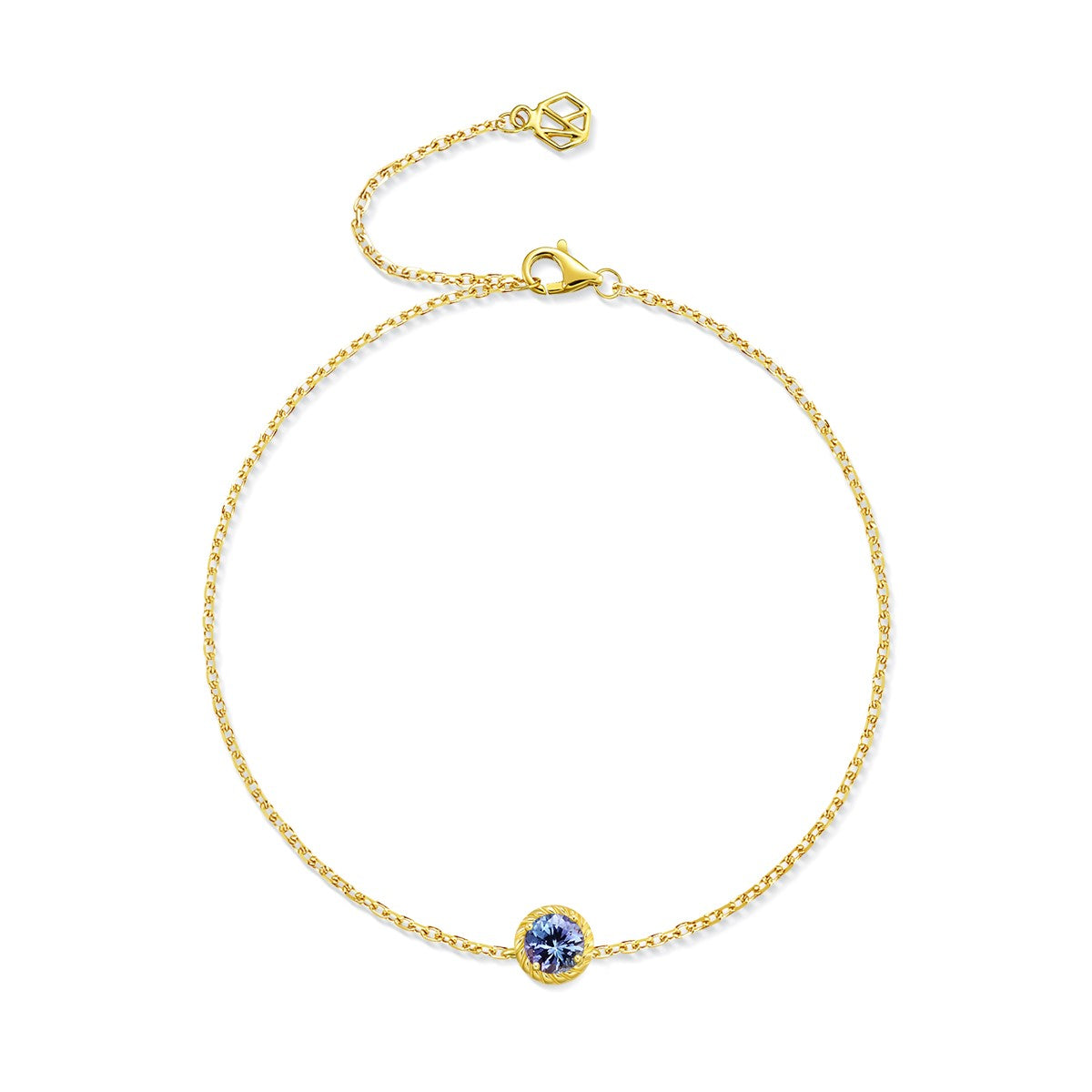 December Birthstone Tanzanite Bracelet