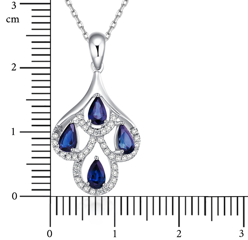 Blue Sapphire Pendant