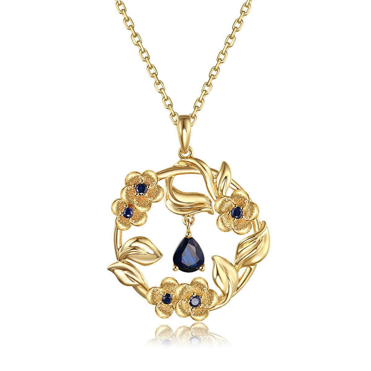 Blue Sapphire Pendant