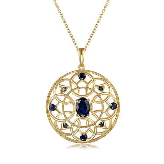 Blue Sapphire Pendant