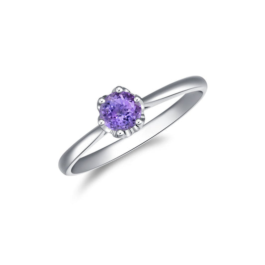 Nature Tanzanite Solitaire Ring