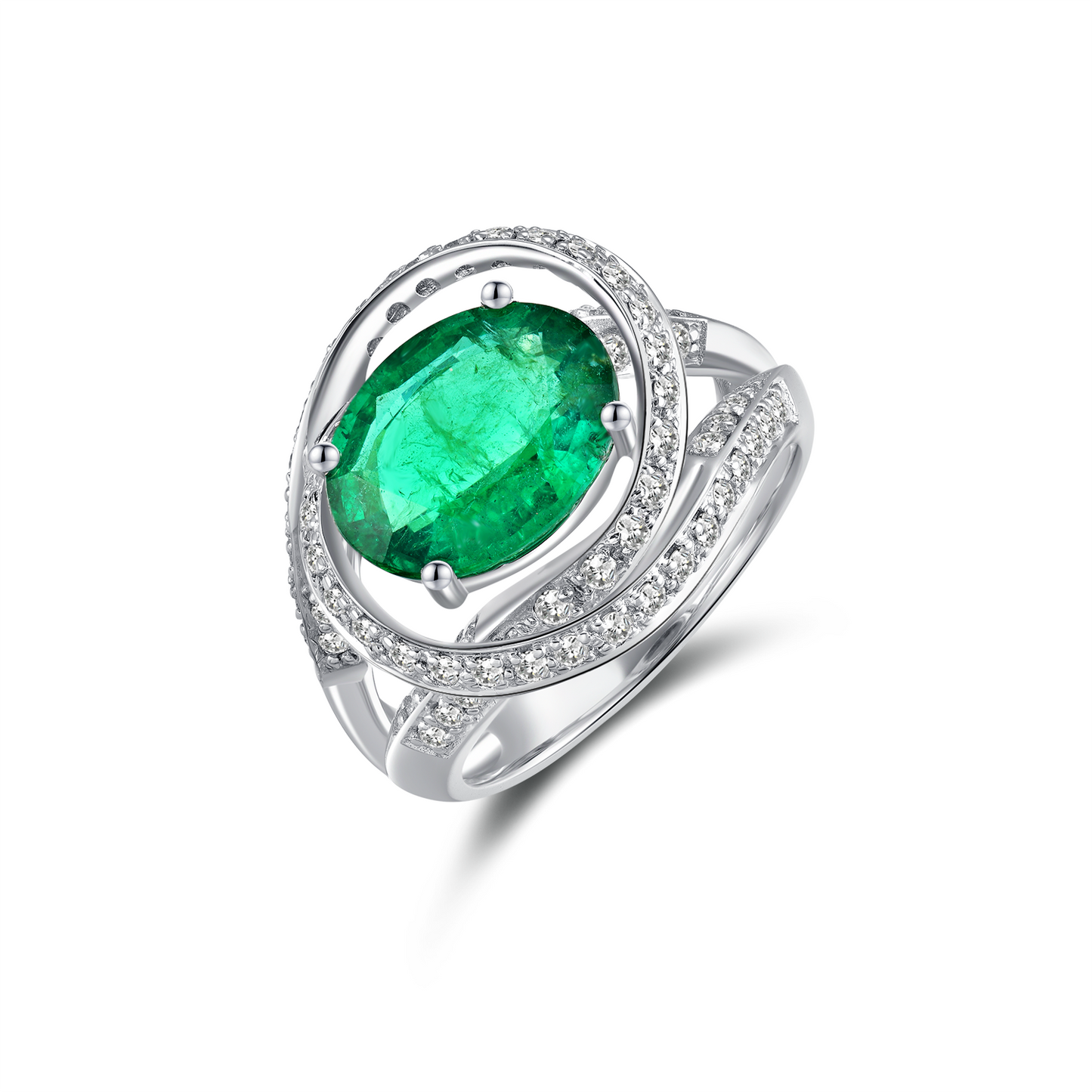 Nature Emerald Ring at Kalosgem