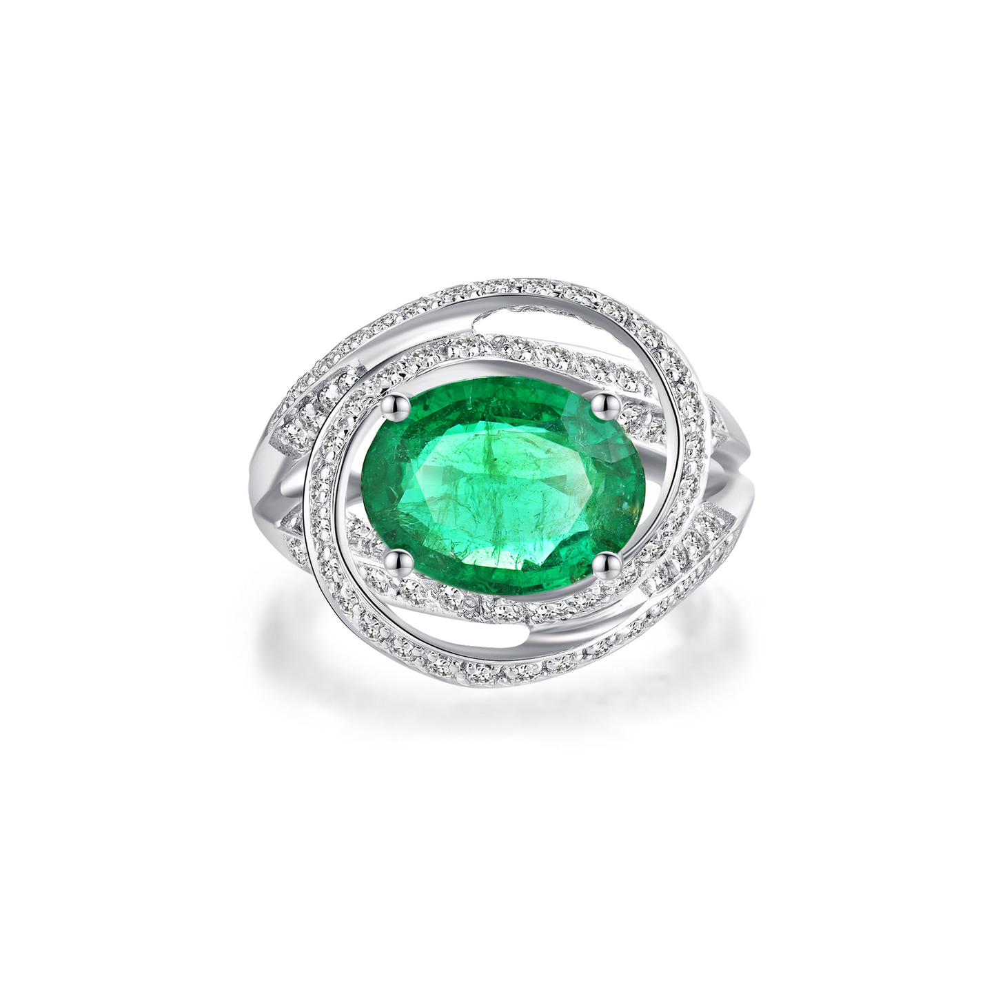 Nature Emerald Ring at Kalosgem