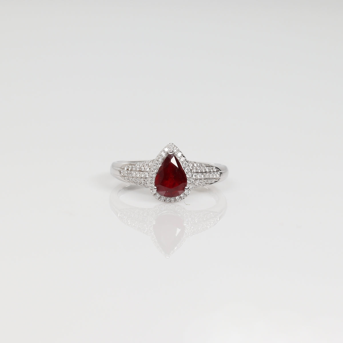 1.05ct Nature Piegan Blood Ruby Ring