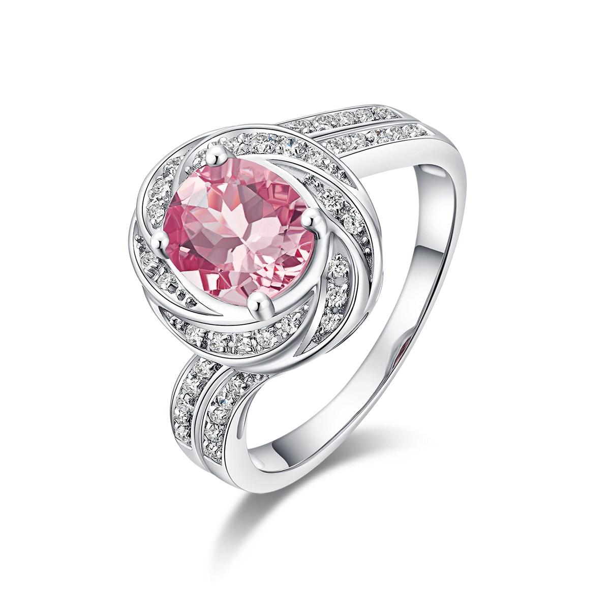 2.22ct Padparadscha Sapphire Ring