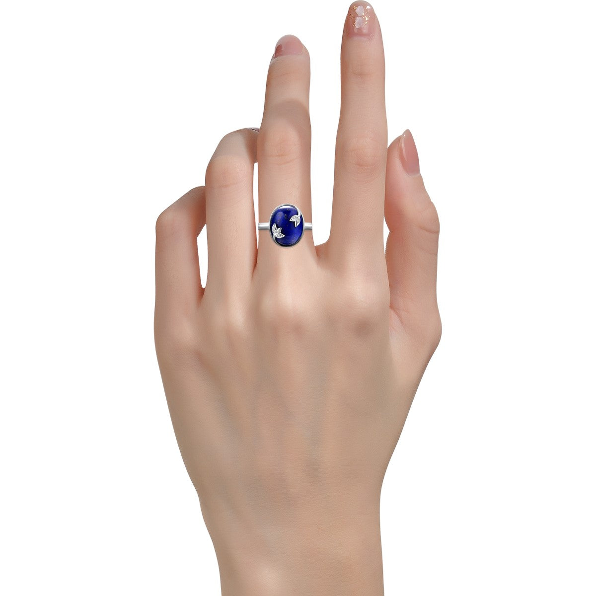 Nature High Quality Lapis lazuli Ring