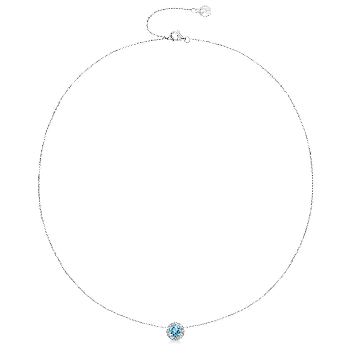 November Birthstone Topaz Necklace