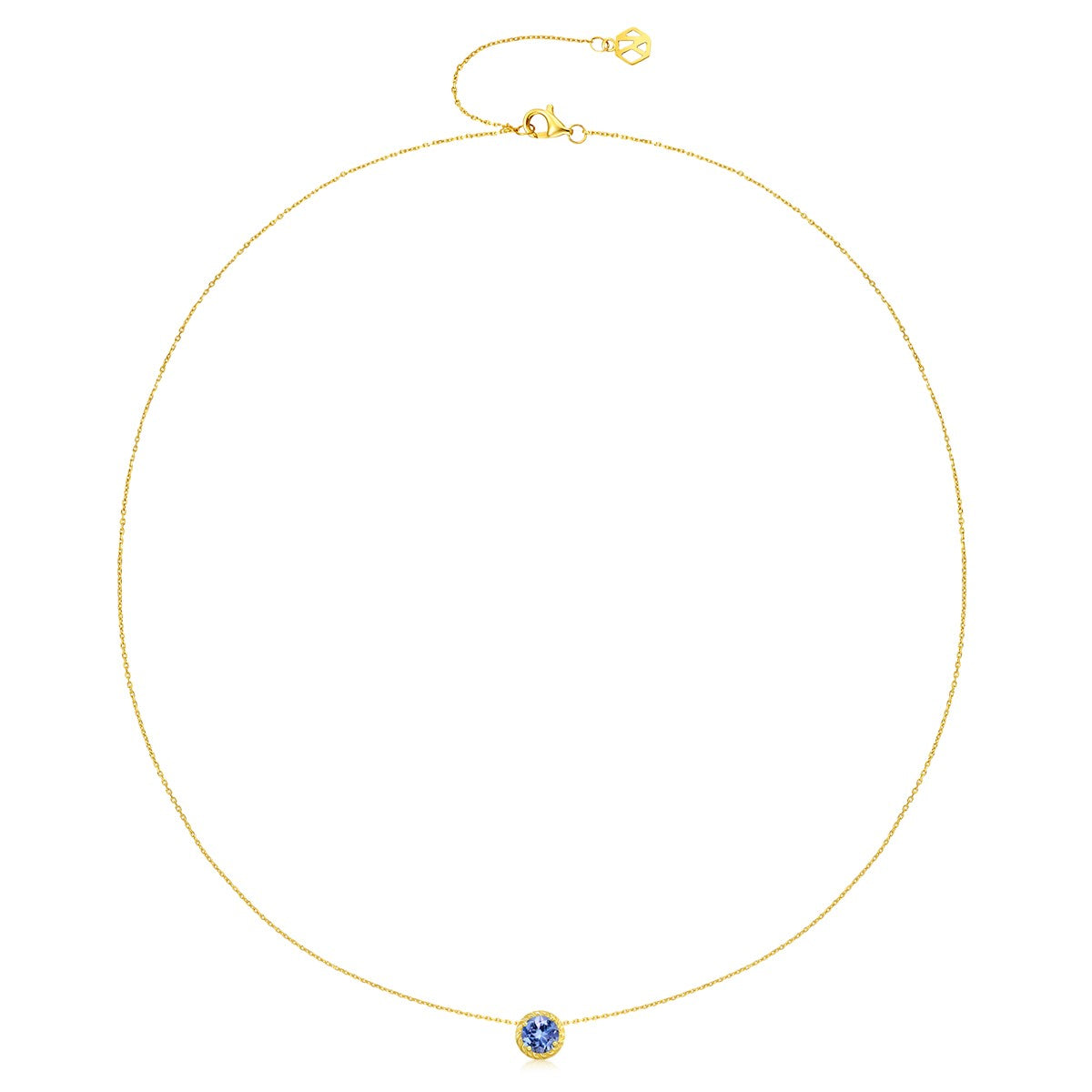 December Birthstone Tanzanite Necklace