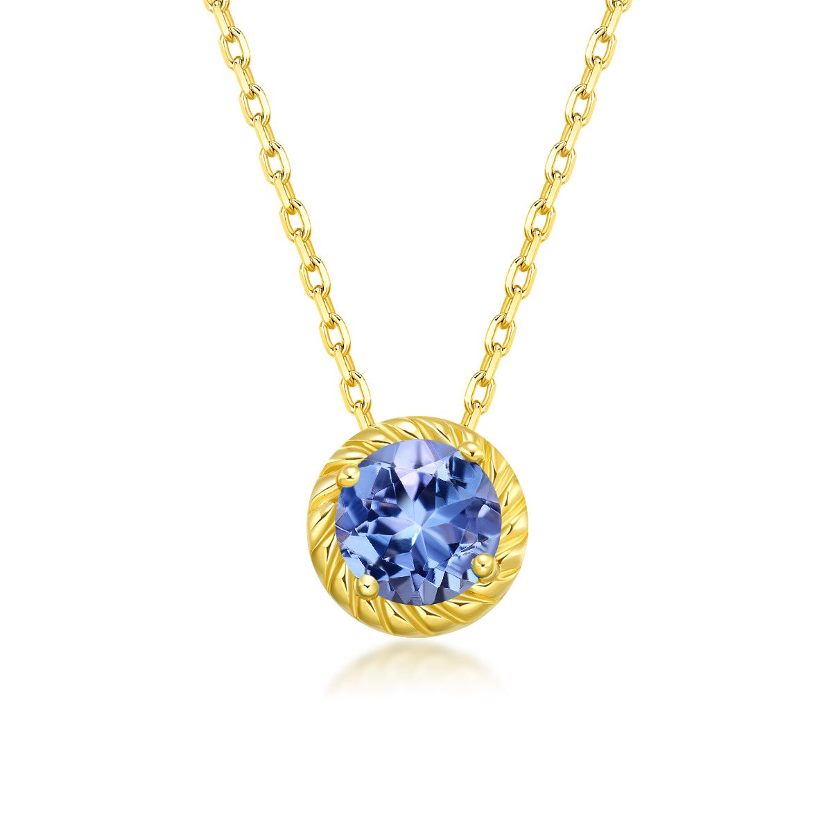 December Birthstone Tanzanite Necklace