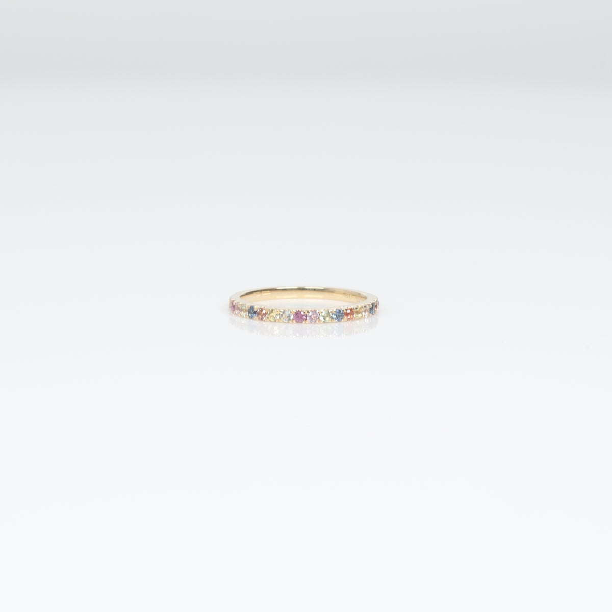 Nature Multicolour Sapphire Ring - Band