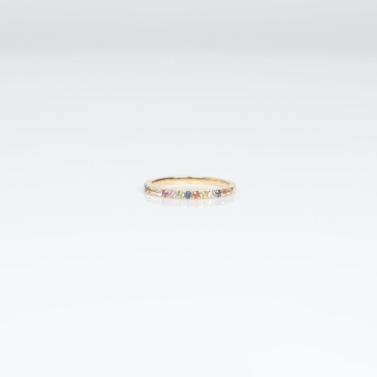 Nature Multicolour Sapphire Ring - Band