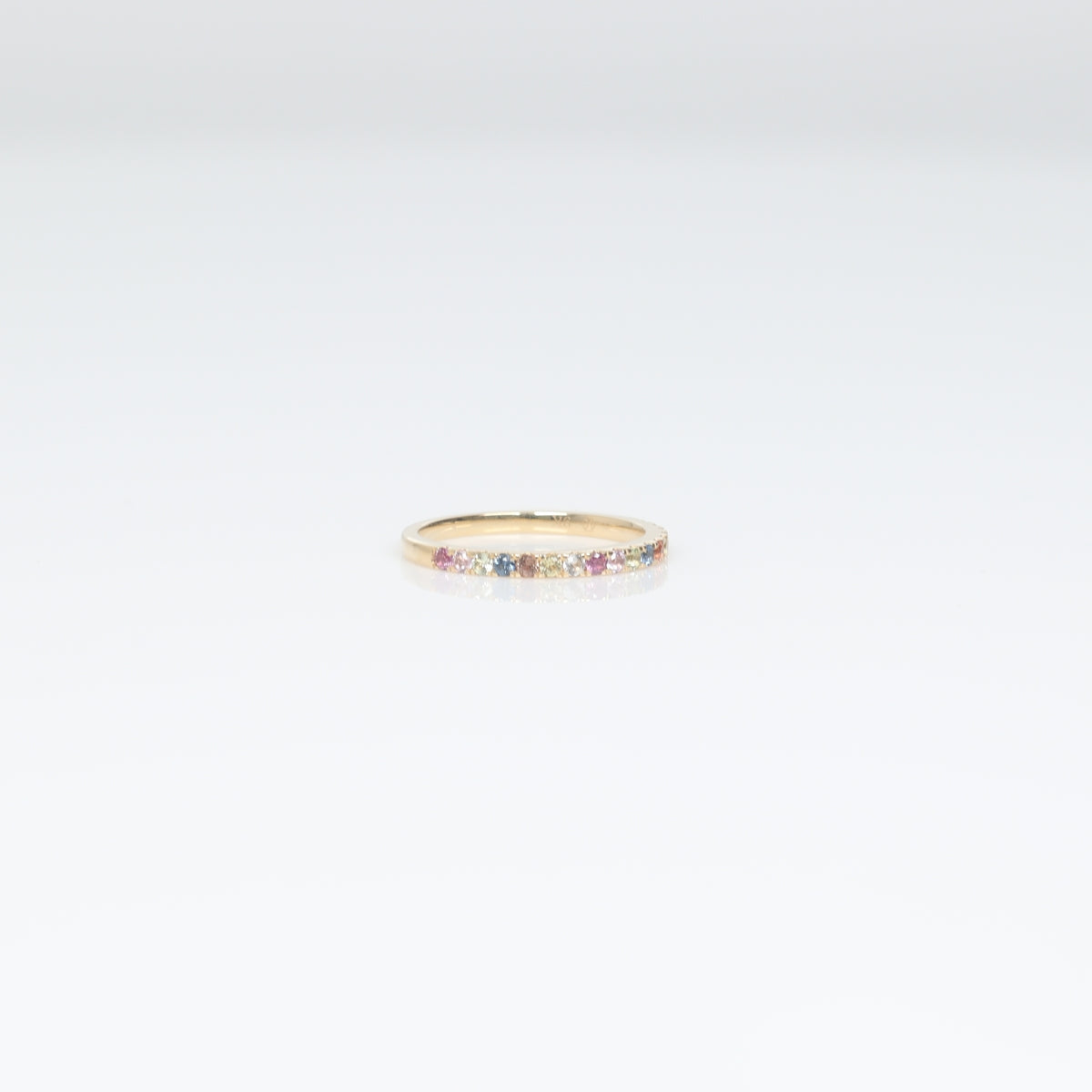 Nature Multicolour Sapphire Ring - Band