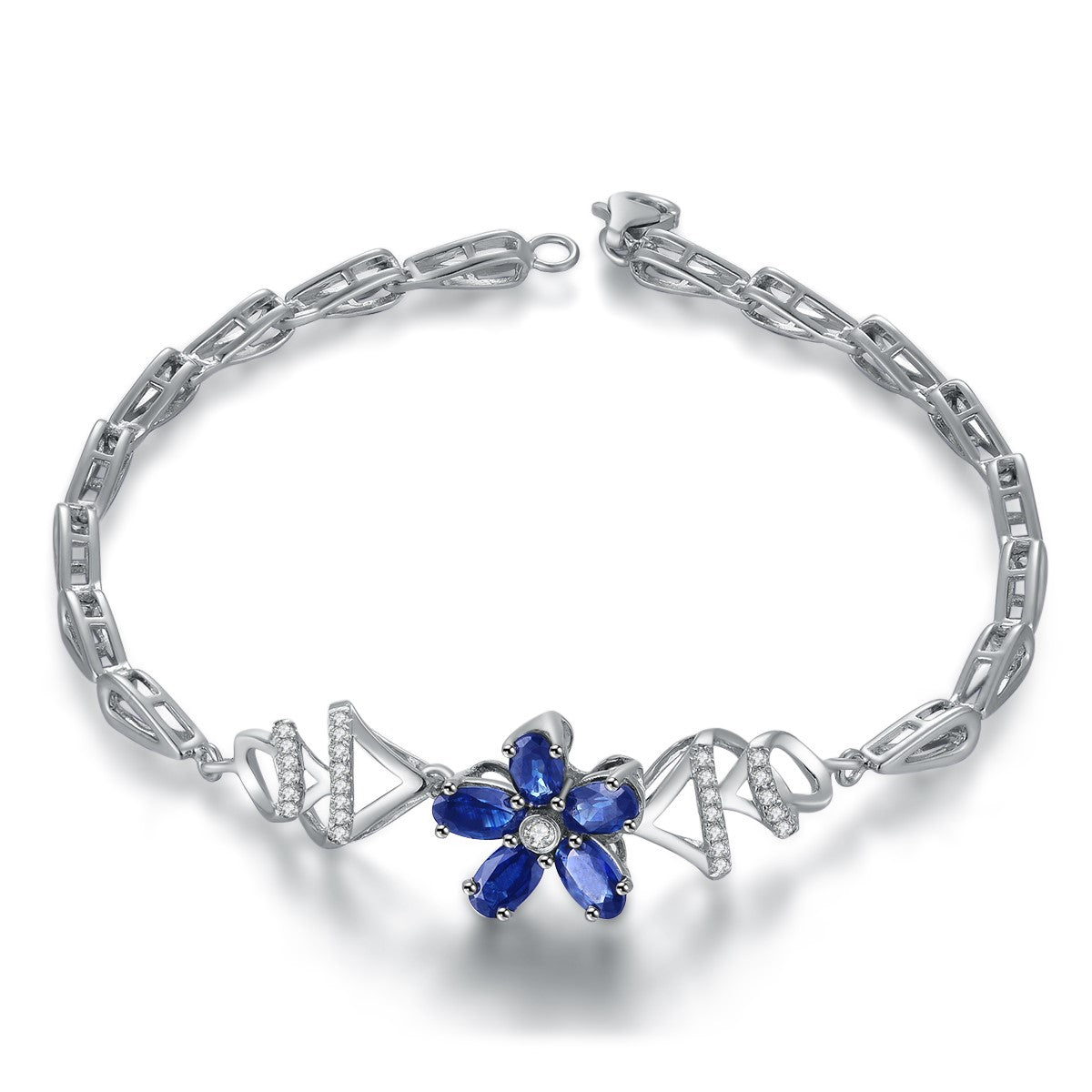 ‘Let it Go' Fairy Lighting Sapphire Bracelet