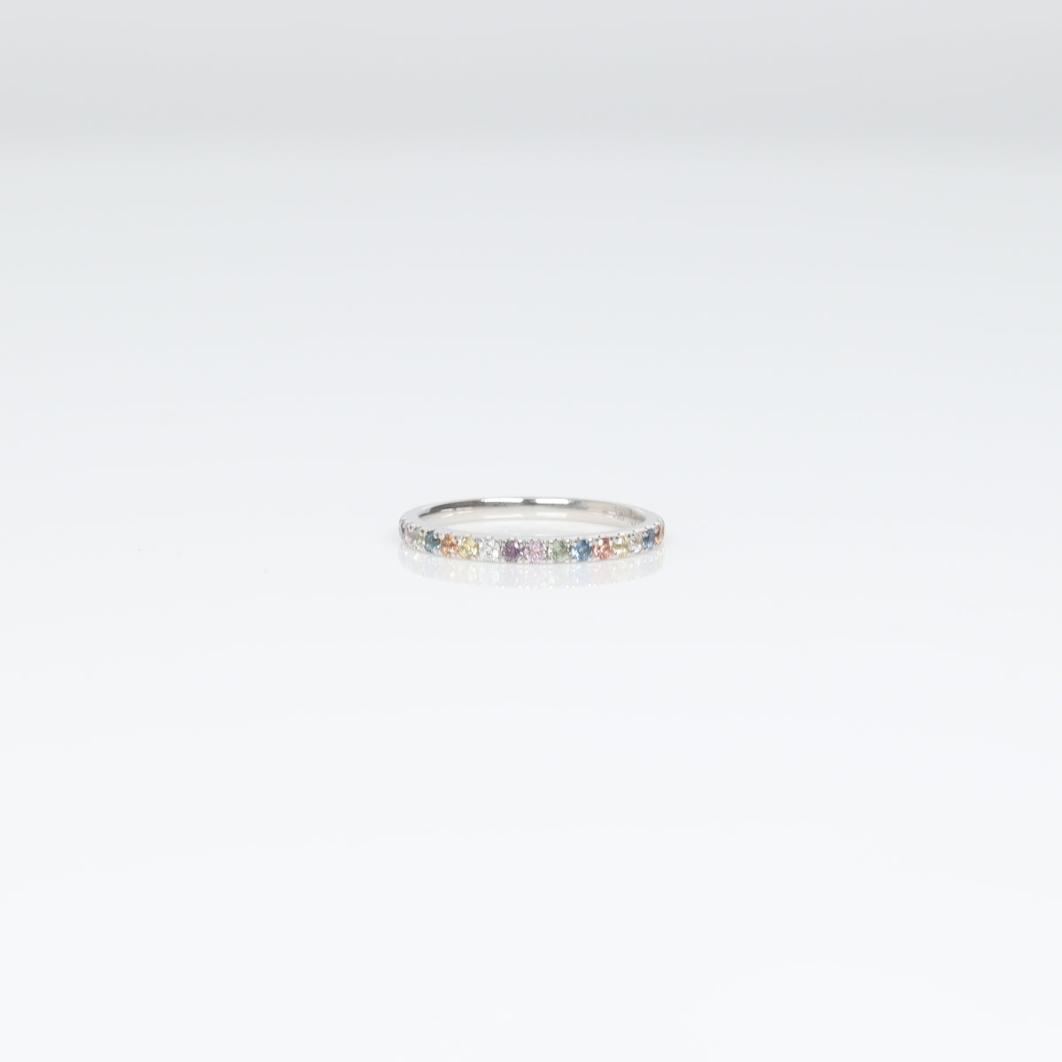 Multicolour Nature Sapphire Ring - Band