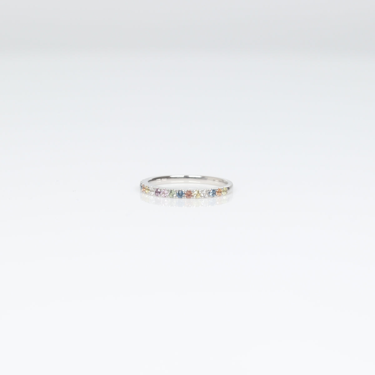 Multicolour Nature Sapphire Ring - Band