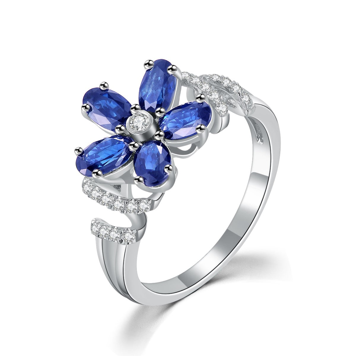 Nature Sapphire Ring