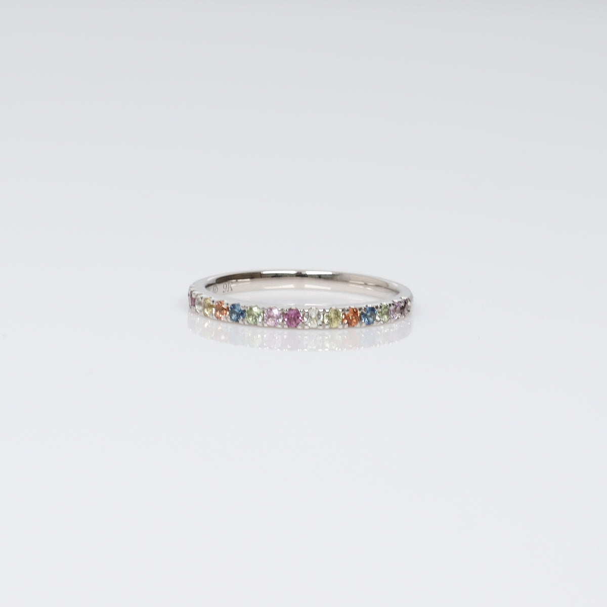 Multicolour Nature Sapphire Ring - Band