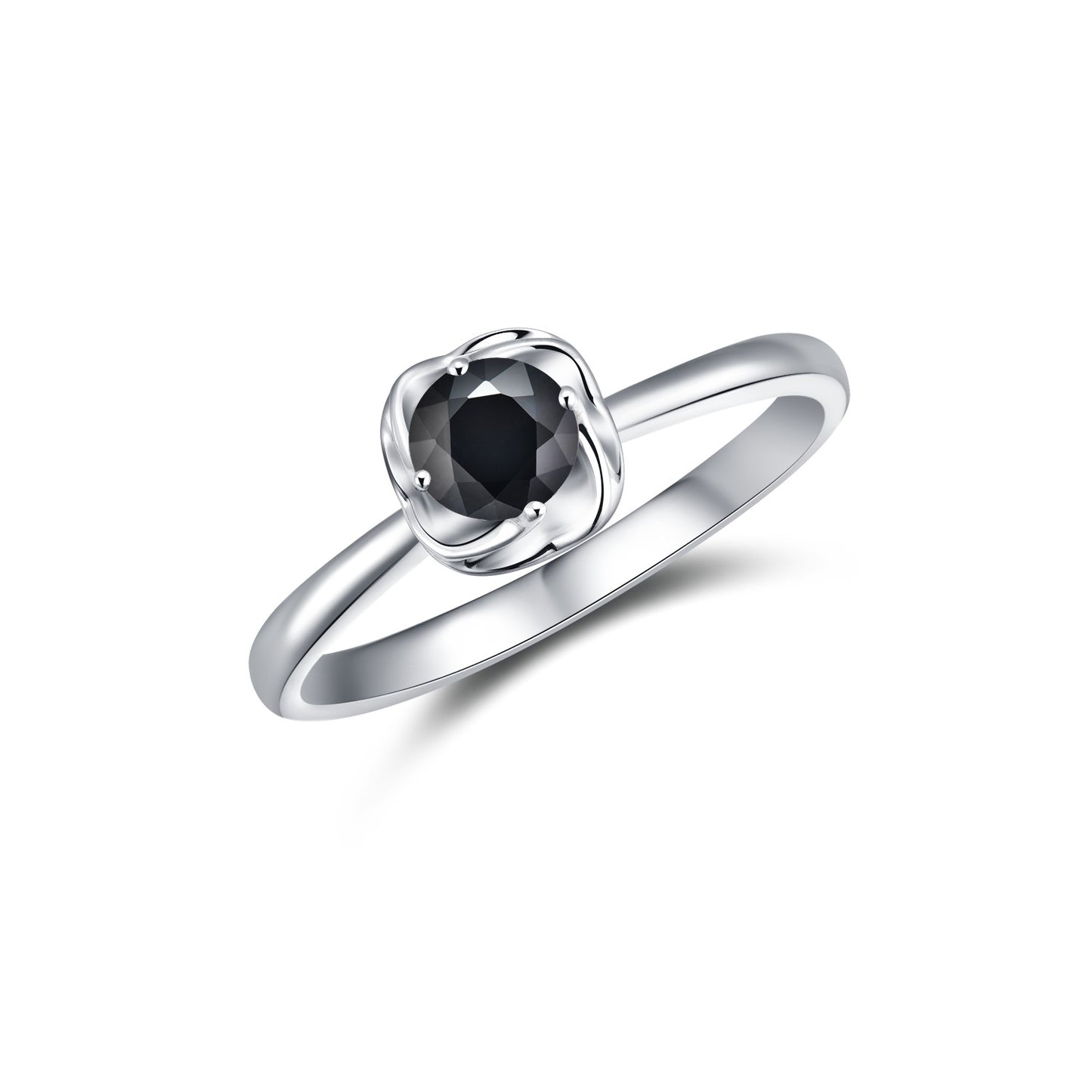 Nature Black Sapphire Ring